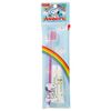 Fine Toothbrush Set Colorful Snoopy Pink