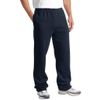 SPORT-TEK Open Bottom Sweatpant, True Navy, X-Large