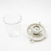 Suction Canister 800mL Turret Lid Float Valve Rigid Plastic Graduated Disposable