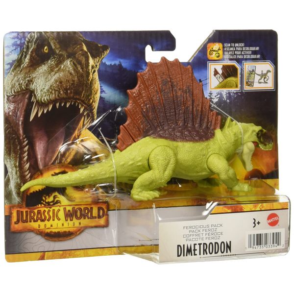 Jurassic World Dominion Ferocious Pack Green Dimetrodon