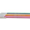 5pc Highlighters Liquid Pen Style Chisel Square Tip Pastel Color 2mm Stationary