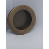 Universal Hardware 45mm Finger Pulls Handle Recessed Edge Flush Fitting Pocket Insert Wardrobe Sliding Doors (Bronze)
