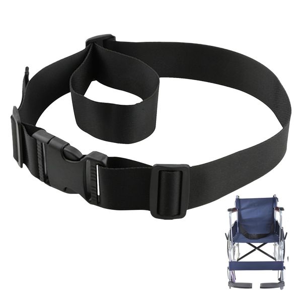 Yuiturt Wheelchair Seat Belts, 52in/132cm Wheelchair Safety Vest Belt Lap Waist Chest Strap Anti Fall, Electric Scooters Adjustable Buckle Strap Safety Seat Restraint for Elderly Patients Disabled