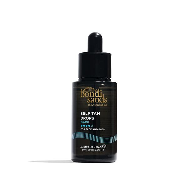 Bondi Sands - Self Tan Drops Dark - Yüz ve vücut için damlalar halinde, ayrı ayrı dozlanır, yoğun bronzluk için, 30ml