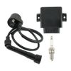 CDI Box Ignition Coil Spark Plug& Cap For Polaris Predator 500 2005-2007 3089613