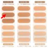 Tattoo Cover Foundation Tape (Hide Tattoos), Bandage Size, Same Color, 6 Sheets, 18 Pieces, Patented, Barn Ochre