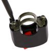 Gebildet 2 x 22 mm universal motorcycle tuning part handle switch, on/off switch, motorcycle handlebar switch