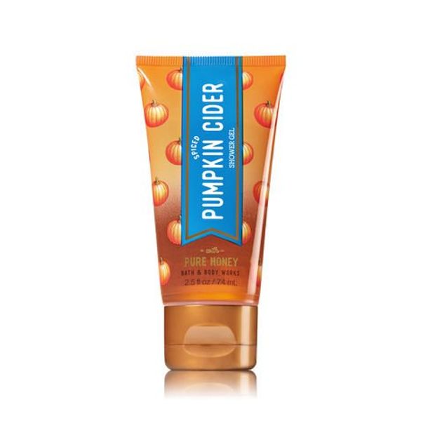 Spiced Pumpkin Cider 2.5oz Travel Size Shower Gel