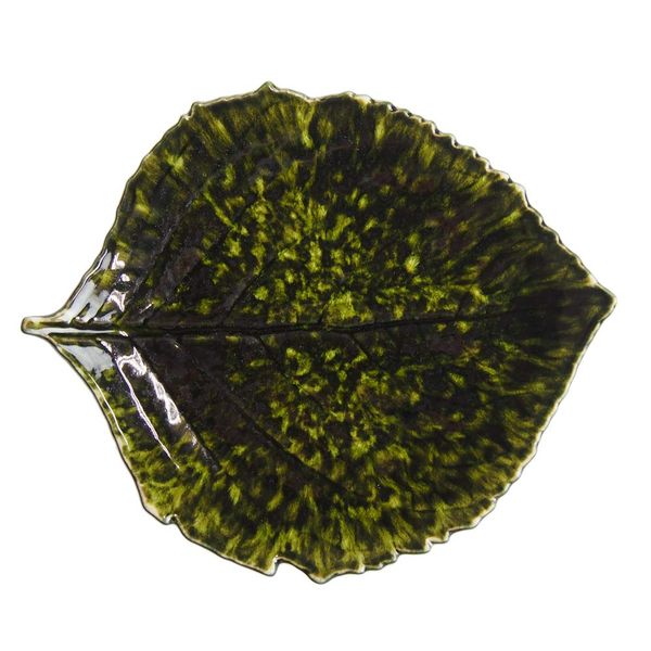 Costa Nova Riviera Hydrangia Leaf, 8.7 inches (22 cm), Foret