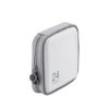 ELECOM DVD/CD Case, Semi-Hard, Zippered, Holds 24 Discs, White, CCD-H24WH