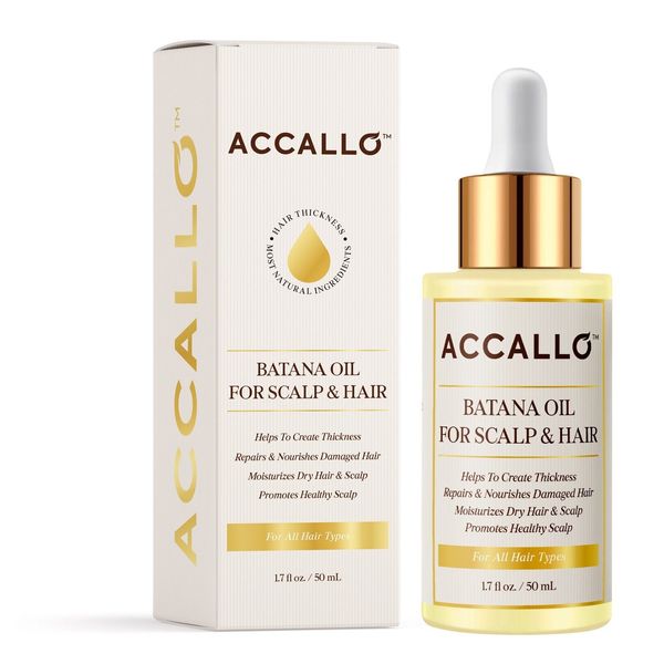 ACCALLO Batana Oil For Scalp And Hair Regrowth Growth Sunflower Pumpkin Seed