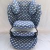 moon-bebe Case for Cybex Solution M, Solution Fix (Blue)