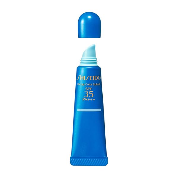 SHISEIDO SPF35 PA+++ Sun Care UV Lip Color Splash Tahiti Blue 10g