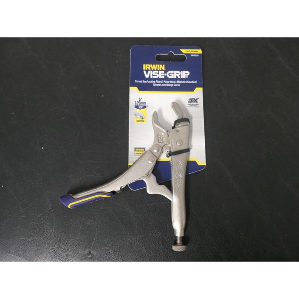 Irwin IRHT82575 Alloy Steel Fast Release Curved Jaw Locking Plier 5 in.