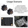 Smgda Knurling Nuts Insert Nuts 20pcs M4 Nuts Knurled Nuts Embedded Nuts Injection Molded Rust Resistant Thermal Conductive 3D Printer