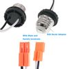 JNXQWE E26 Light Socket Adapter, Medium Base Screw-in Pigtail Connector for LED Recessed Lights, 3-Pack (3-Pack)