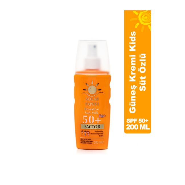 Solar Expert Güneş Kremi Kids Spf 50+ Factor 200 Ml