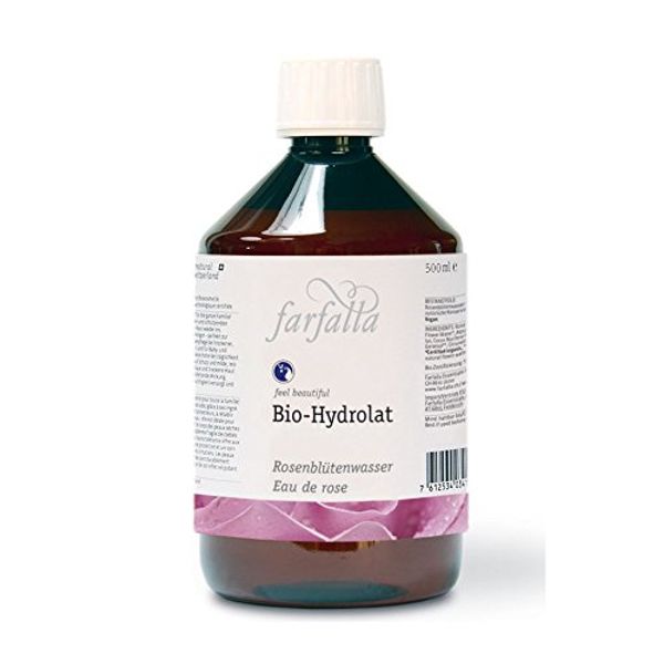 Farfalla Bio-Hydrolate Rose Petal Water 500 ml Bottle