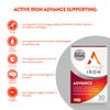 Active Iron Advance 25mg Iron Supplement | Non- Constipating | Clinically Proven to Increase Iron Levels | 2X Better Absorption | 30 Daily Capsules