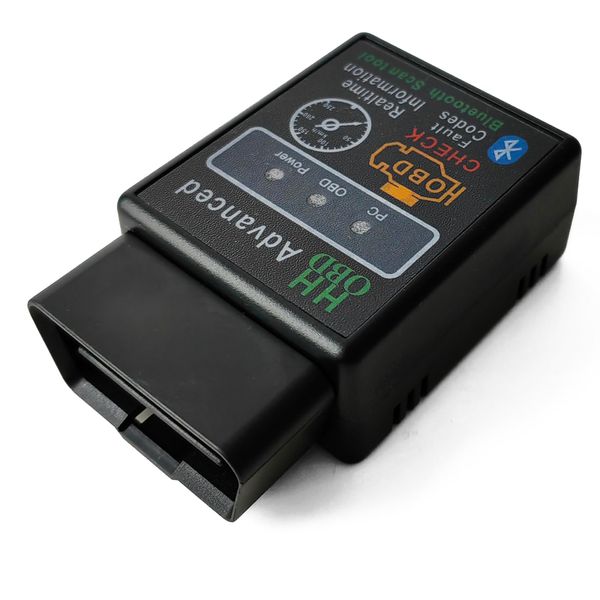 Bluetooth OBD2 Wireless Scanner Diagnostic Tool, Vehicle Code Reader for Car, Scan Tool Reset & Clear Check Car Engine Light, Compatible with iOS & Android & Windows