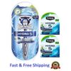 11 Schick Hydro 5 Razor Blades Hydro5 Refill Cartridges Wilkinson Handle Open
