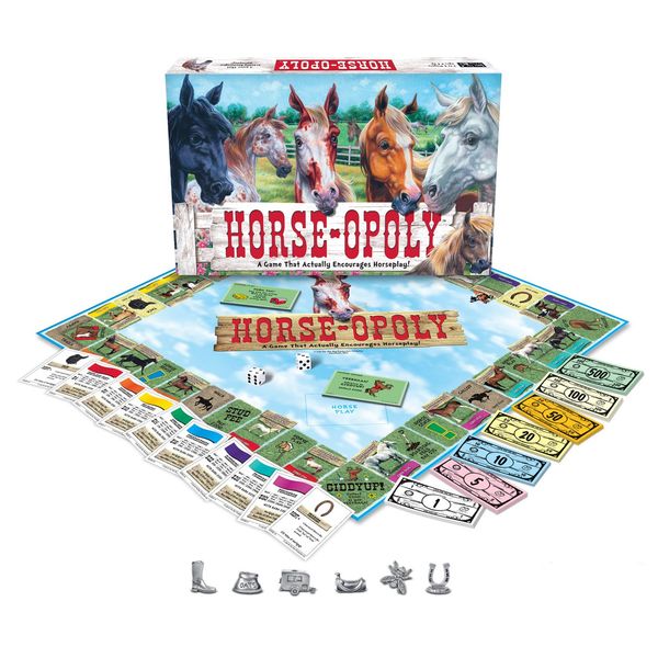 Horse-Opoly Board Game by Late For The Sky