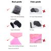 Medifier Lace Vintage Swim cap Floral Petal Retro Style Bathing Caps for Women Rose Black