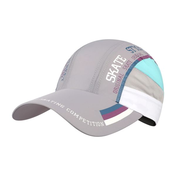 NICEYEA Baseball Cap Schnell Trocknende Sonnenschutzkappe Schirmmütze Sommermütze Mesh Kappe Basecap Sonnenhut Basketball Sportkappe Einstellbare Atmungsaktives Sommerhut für Sportreisen, Bergsteigen