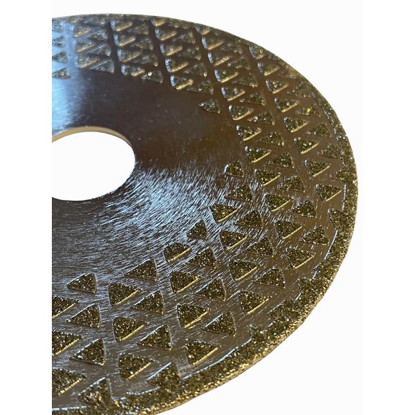 Stump Grinder Teeth Double Sided Diamond Disk Disc Electroplated Durable Sharpener Cutting Wheel used with Angle Grinders