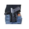 Left Handed Universal Level 2 OWB Gun Paddle Holster w/ Quick Release Button