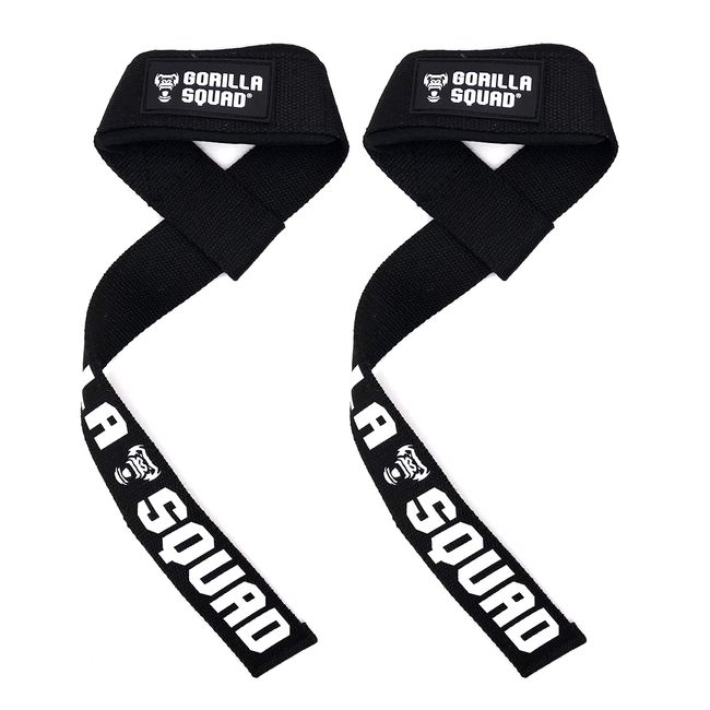 GORILLA SQUAD Wrist Strap Cotton (Black)