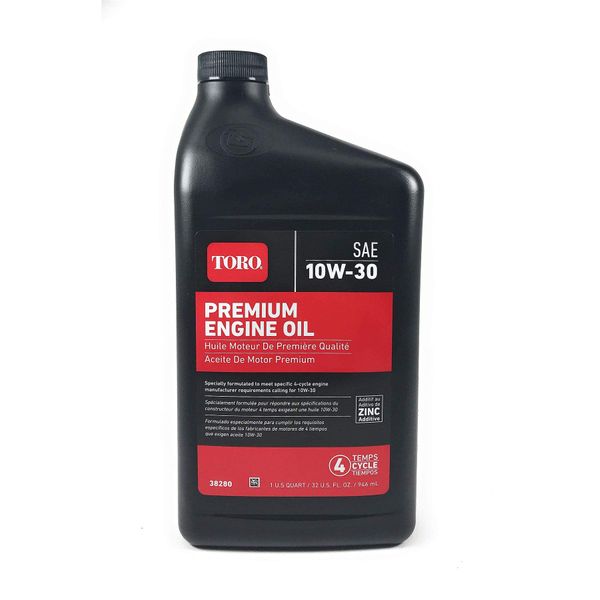 Toro 38280 10w-30 4-Cycle Engine Oil - 32 Oz Bottle