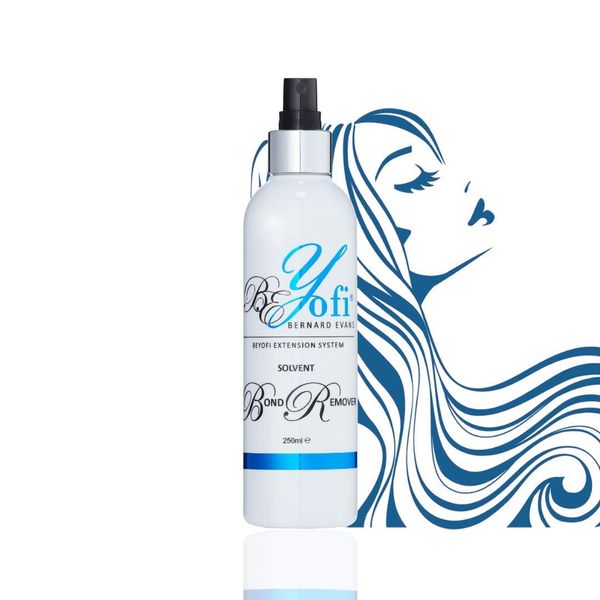 BEYofi Hair Extension System | Bond Remover Created By Internationally Renowned Hair Stylist Bernard Evans | Hair Extension Remover Solution & Keratin Bond Remover Hair Extensions | 250ml