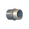 3/4" Socket x 1" FNPT PVC Stainless Steel Adapter