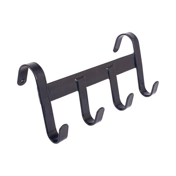 Perry Equestrian Stable Handy Hanger - Four Hooks Seven Colours (Black)