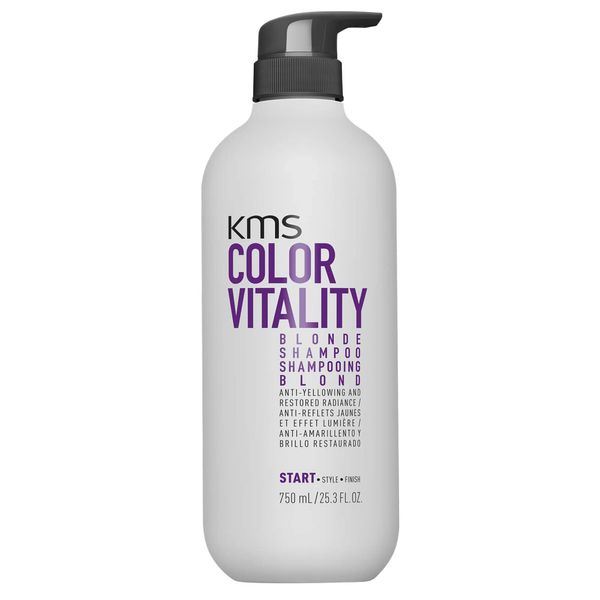 KMS COLORVITALITY Blonde Illuminating Purple Shampoo, 25.3 Ounce