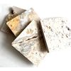 Ivory Rustic Scabos 4x4 Brushed Travertine Floor and Wall Backsplash Tile 1 SF