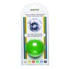 Cando 10-1493 Green Circular Hand Exercise Ball, Medium Resistance, Standard