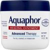Aquaphor Over-the-counter Skin Protectant, Advanced Therapy Healing Ointment, 14-Ounce Jars (Pack of 2), For Adults