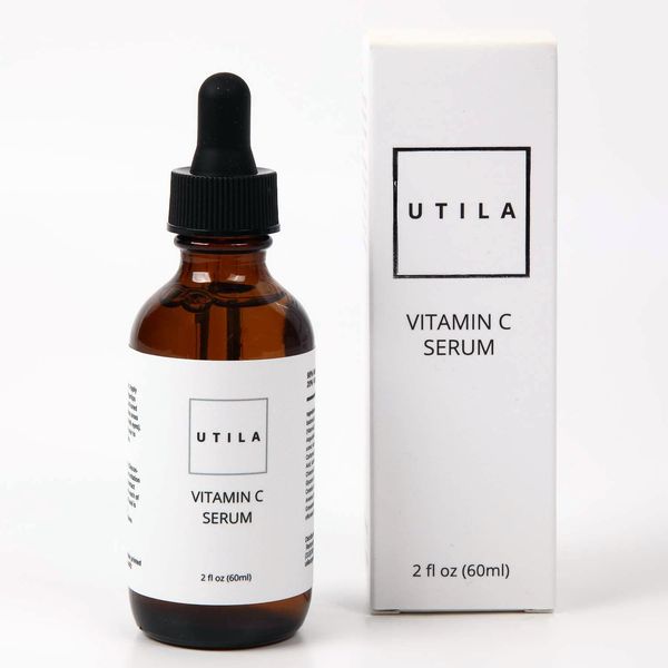 Vitamin C 20% + Hyaluronic Acid Serum, 2.1 fl oz (60 ml), Vitamin C Derivative, Hyaluronic Acid, 12 Kinds of Beauty Ingredients! 98% Naturally Derived