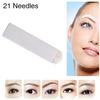 CHUSE A21 Disposable microblading needles Eyebrow Permanent Makeup Needle Embroidery Arc Blade 21 Curved Needles 50pcs/Lot
