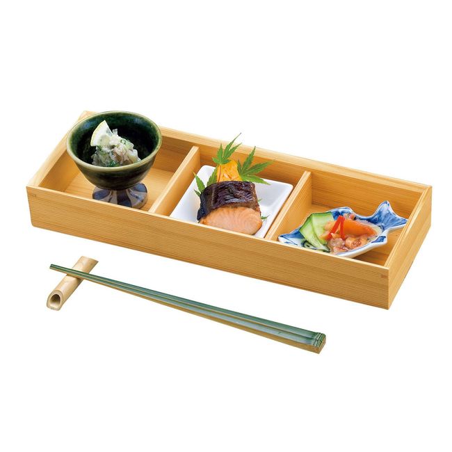 yamako- Wood 和美 Mini Three/Cutting Bento 27098