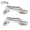 uxcell 175 Degree Hinges Face Frame Soft Closing Hydraulic Concealed Cabinet Hinge,2 Pcs (Half Overlay)