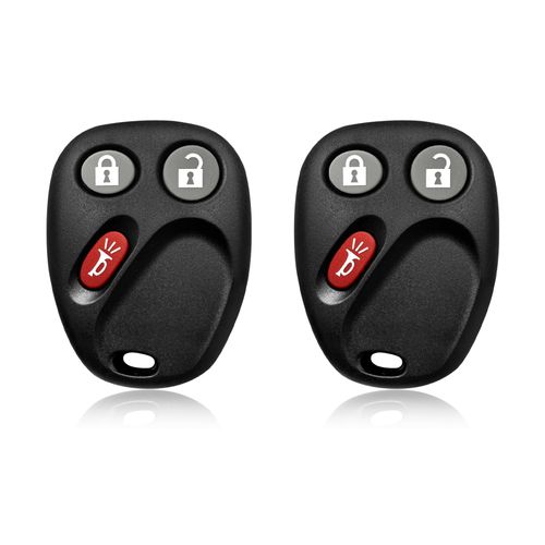 2 Keylessbest Replacement for 2006 2007 2008 2009 Chevrolet Trailblazer GMC Envoy Isuzu Ascender Oldsmobile Bravada Buick Rainier Saab 9-7X Key Fob Remote Control MYT3X6898B 3 Buttons 315MHz