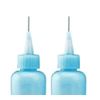 Flux Dispenser with Pen top. ESD Safe, Static Dissipative, Blue Bottle. 2 pack