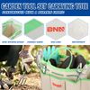 12Pc Garden Tools Set kit Trowel Transplanter Weeder Hand Rake Cultivator Pruner