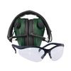 Caldwell 487-309 Helme E-Max Low mit Brille, Grün, Einheitsgröße