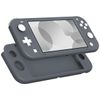 MoKo Protective Case Compatible with Nintendo Switch Lite, Soft Silicone Cover Rubber Anti-Scratch Shockproof Shell Case Accessories for Switch Lite Console and Controller - Gray