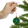 GRAPHICS & MORE Vegan Values Circle Mini Small Tiny Wood Christmas Tree Holiday Ornament