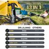 13 in 1 Multitool Camping Accessories Survival Multi Tools Hammer Gadgets Tools